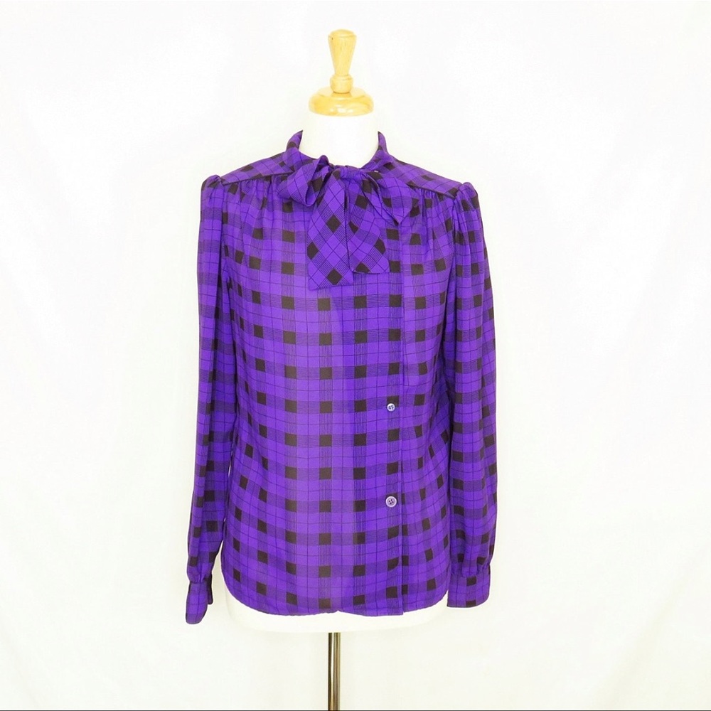 Purple vintage top